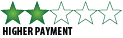 Two stars higher payment